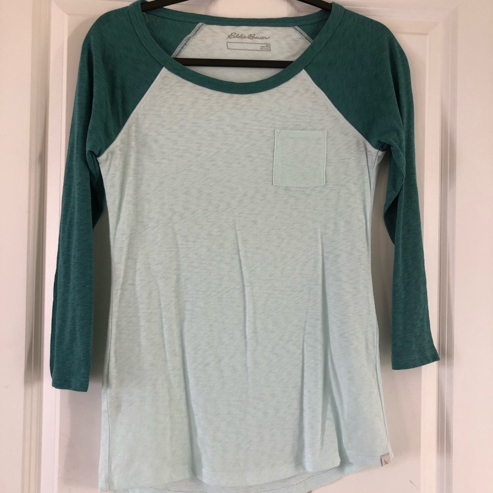 Eddie Bauer Baseball 3/4 Shirt